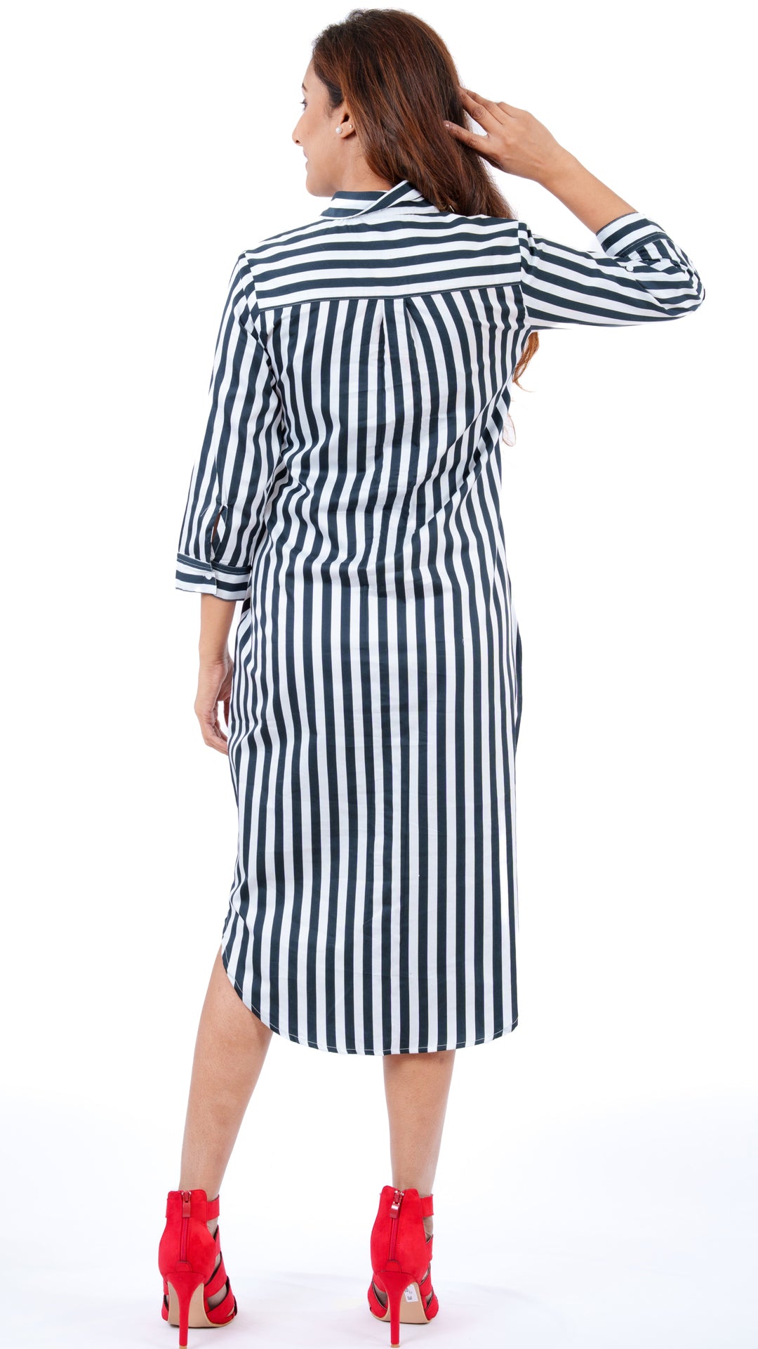 Black Beauty A Chhori Below Knee tunic