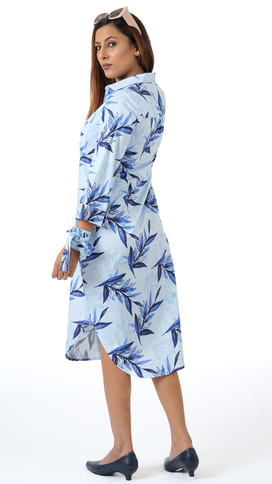 Blue Forest A Chhori Below Knee tunic