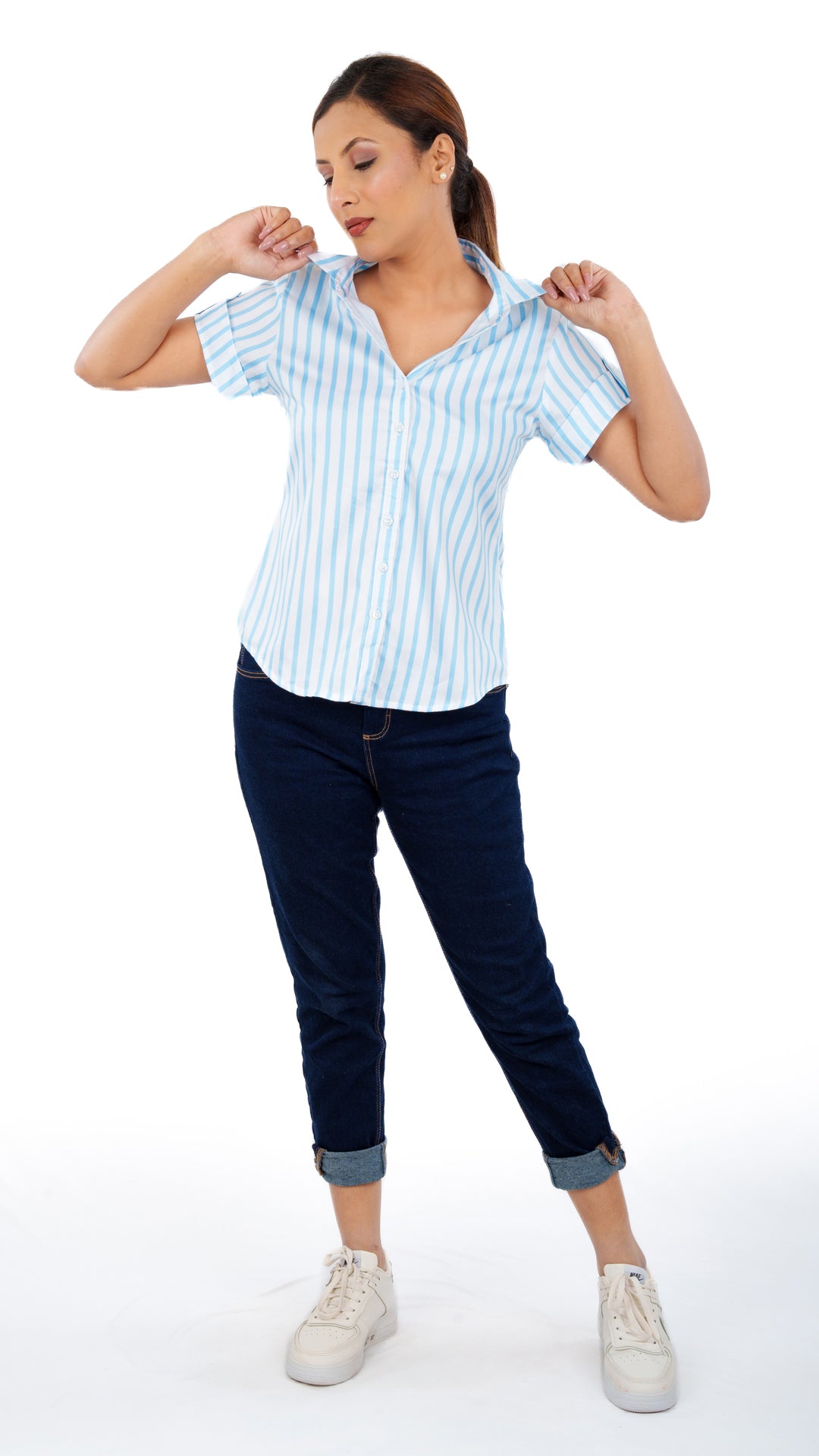 Bold Blue Stripe