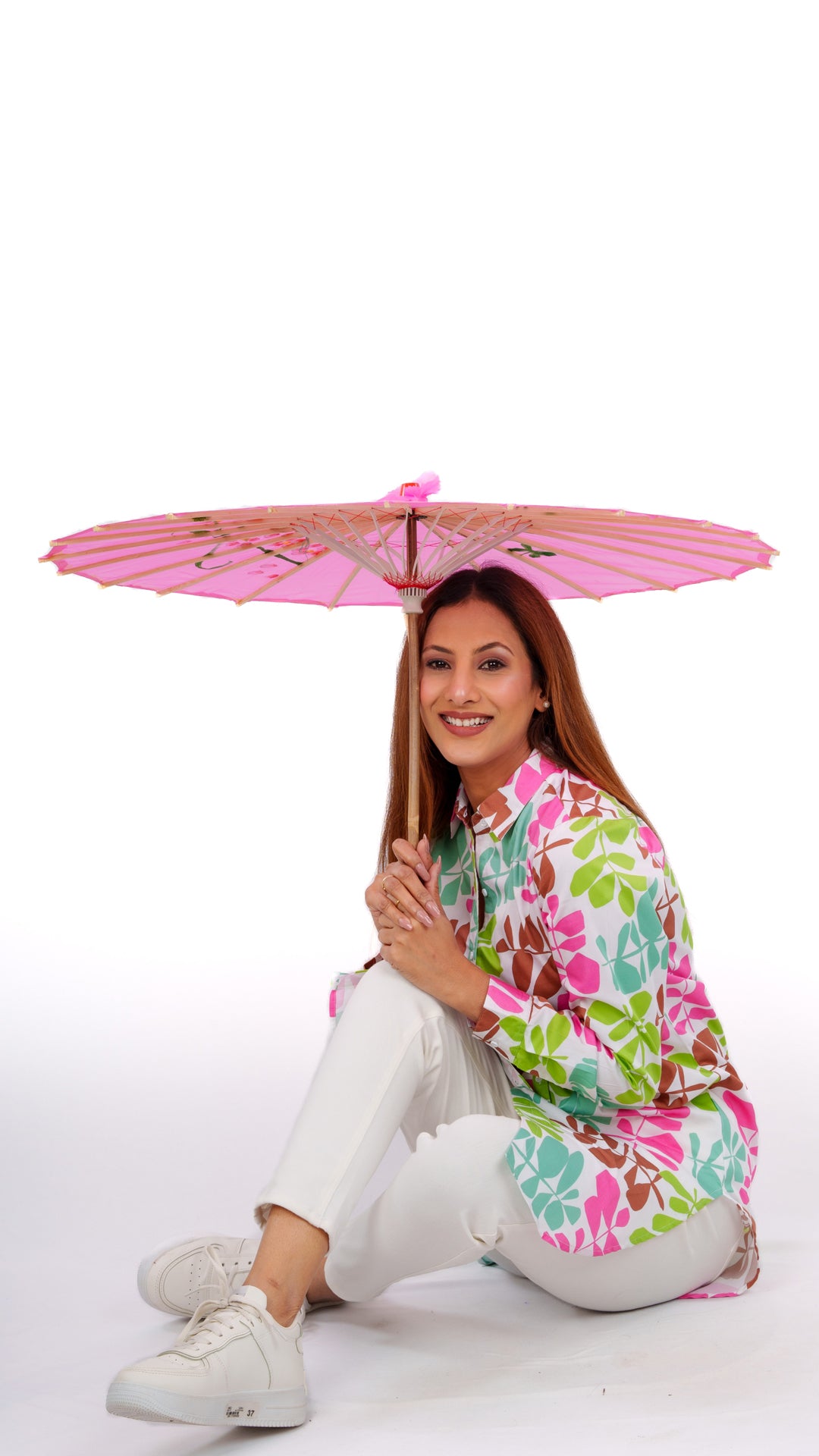 Fresh As A Daisy A Chhori Long Shirt