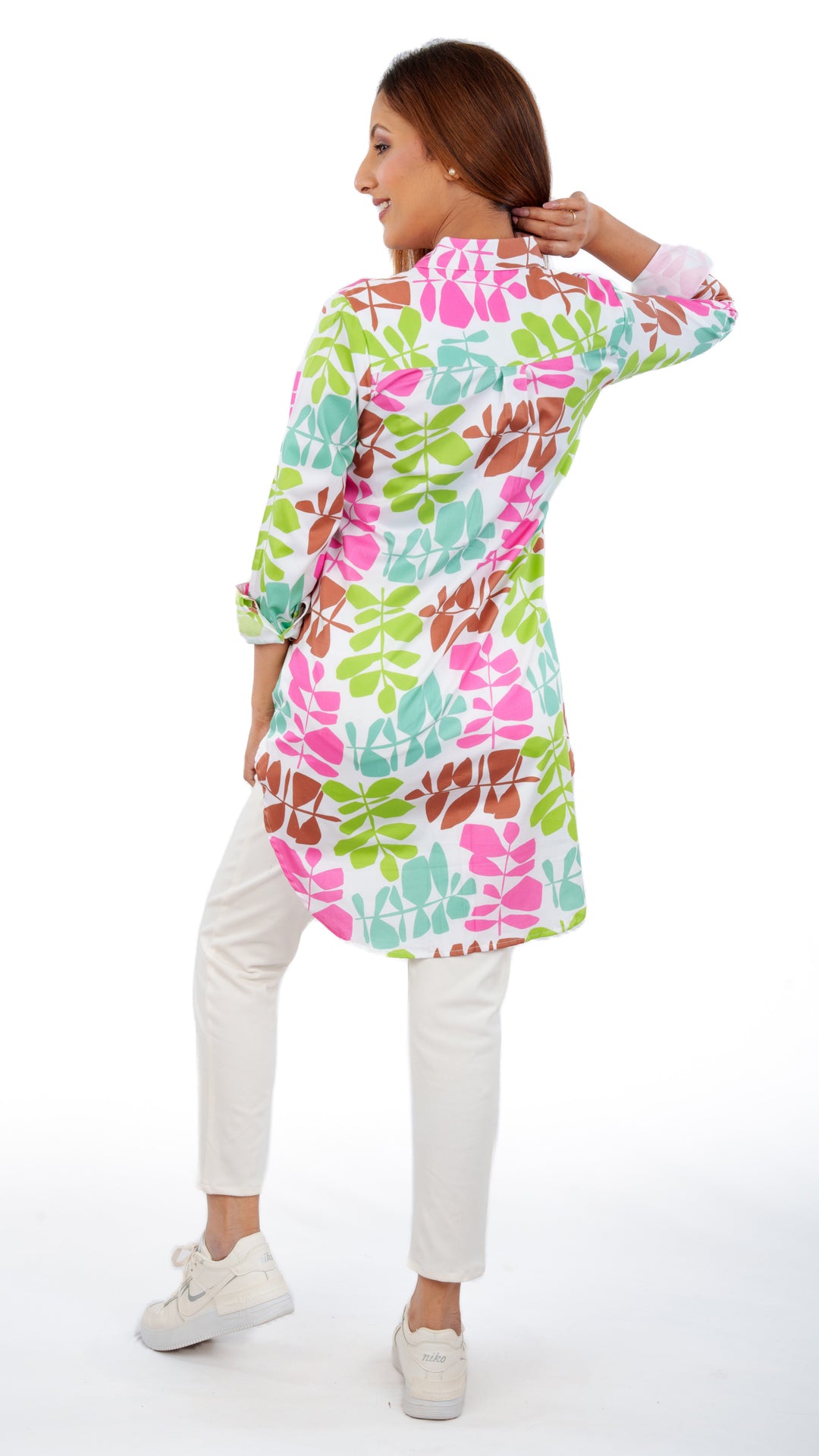 Fresh As A Daisy A Chhori Long Shirt