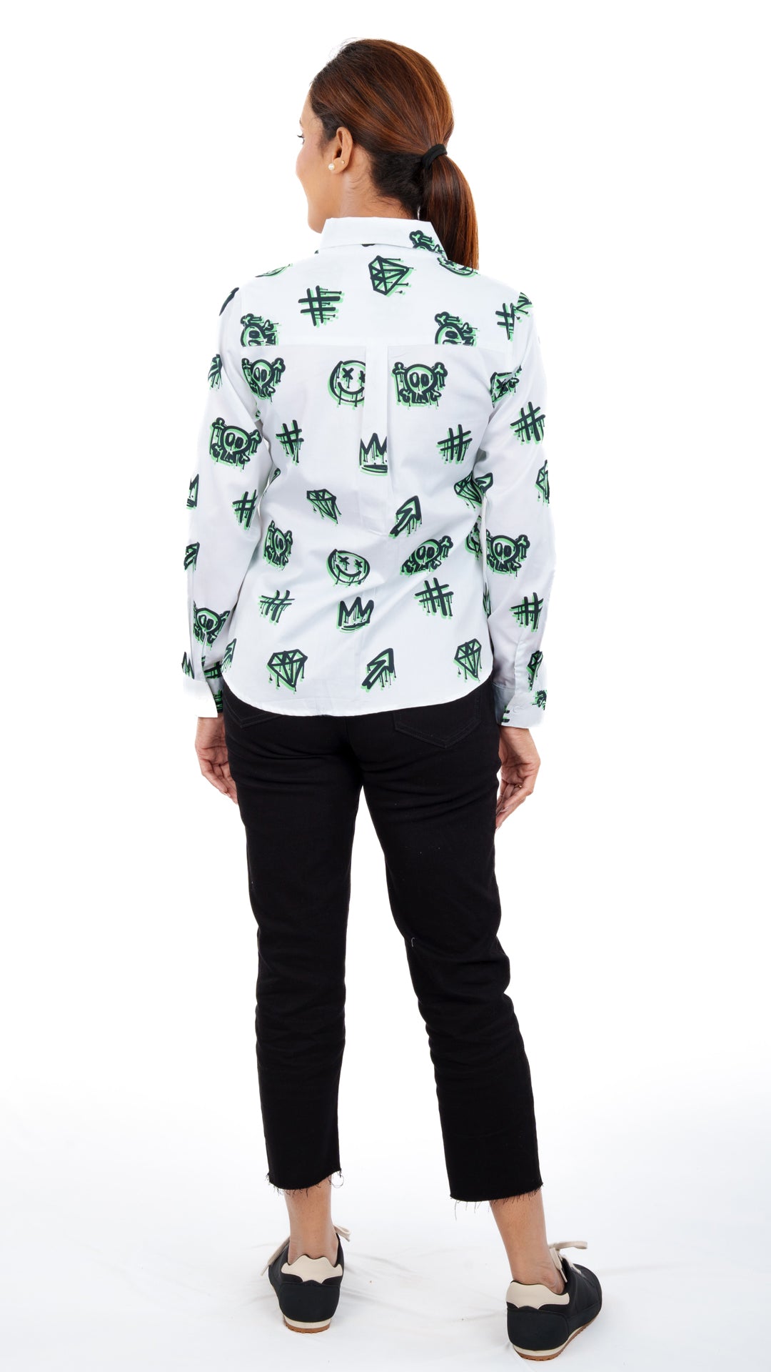 Hot Danger A Chhori Hip Length Full Sleeve Shirt