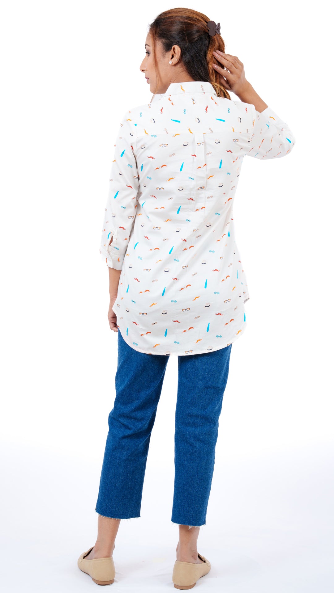 Object A Chhori Hip Covered Shirt