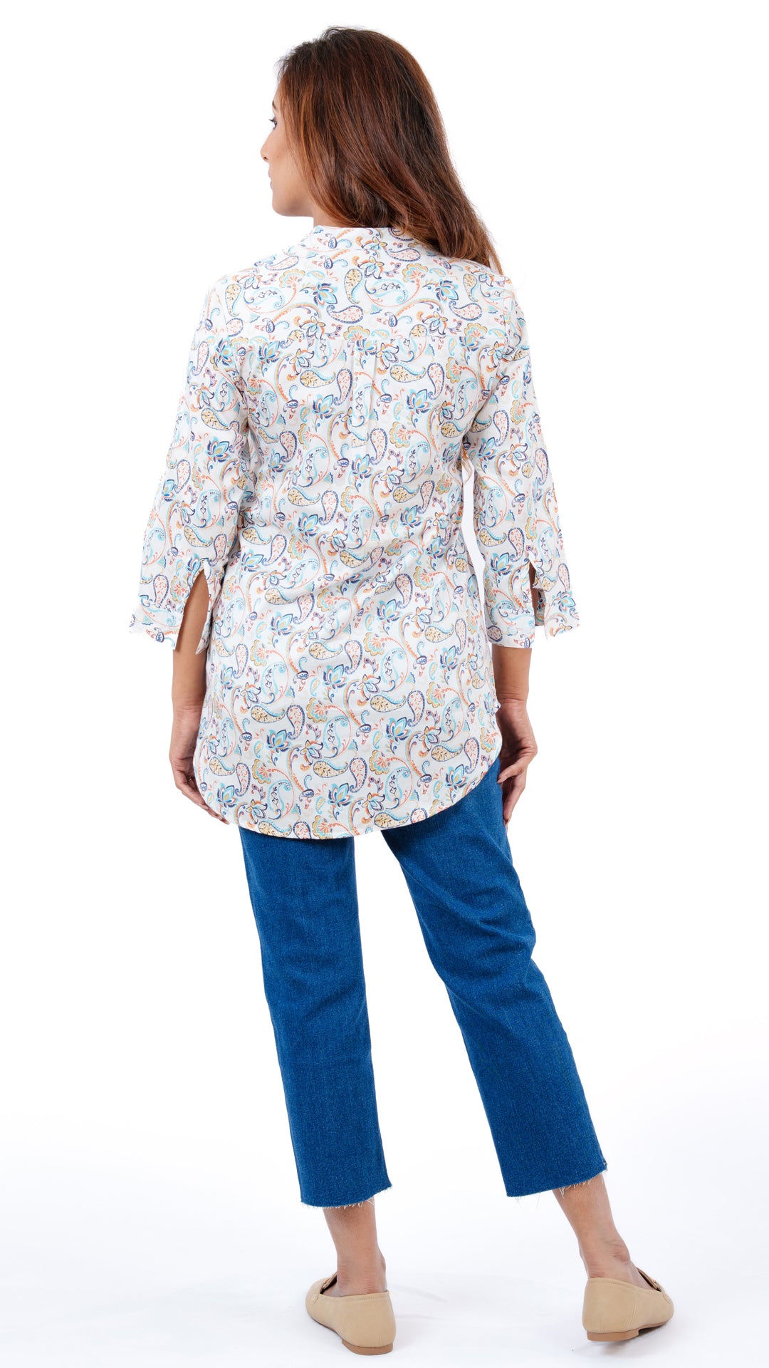 Paisley Love A Chhori Hip Covered Shirt