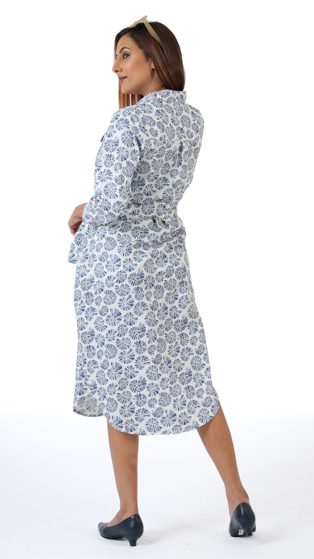 Swirl Ring A Chhori Below Knee tunic