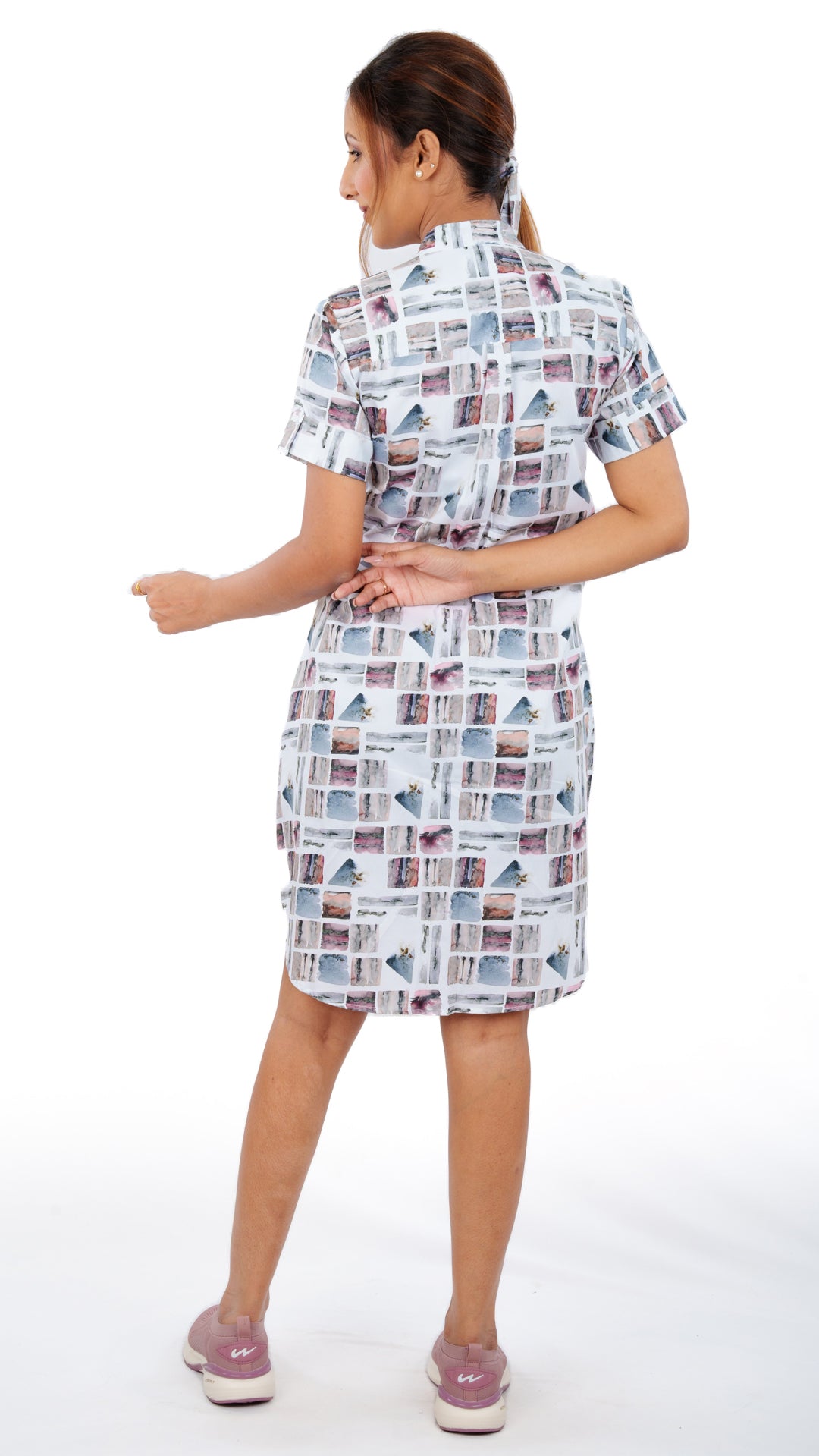 Tiles A Chhori Knee Length Tunic