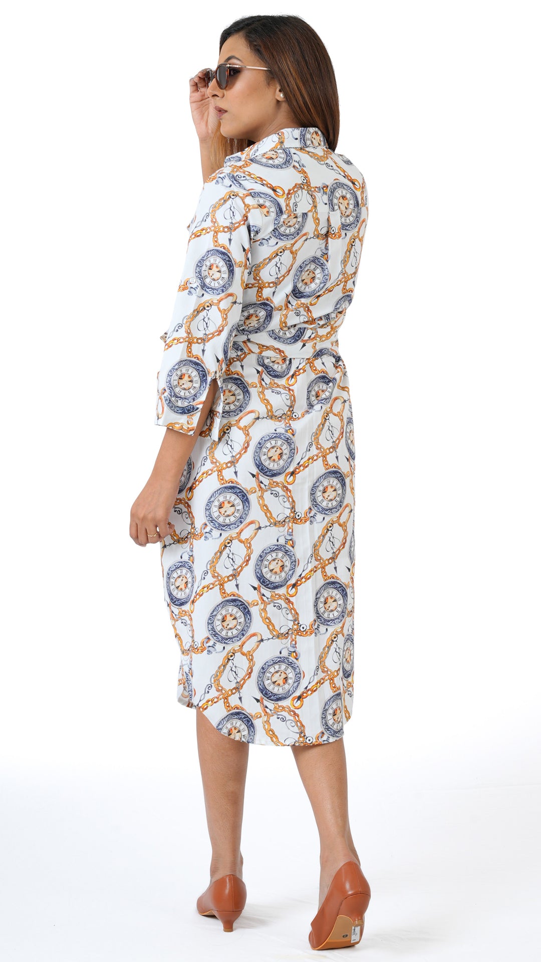 Whats The Time A Chhori Below Knee tunic