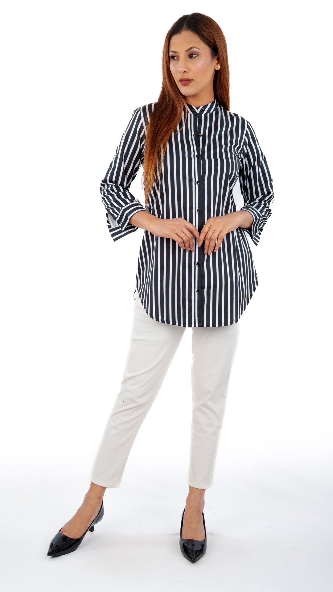 White Black Stripe