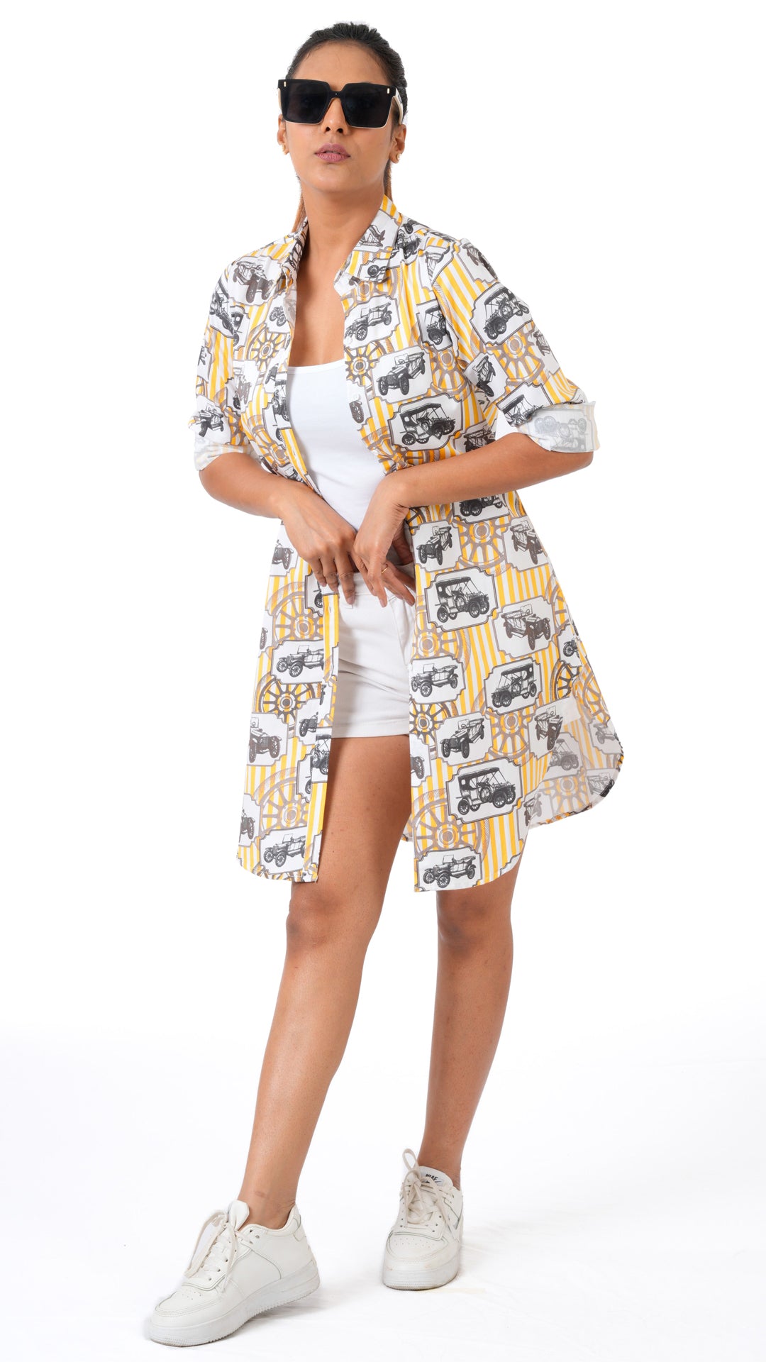 Vintage Drive A Chhori Long Shirt